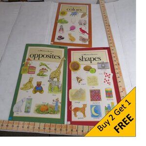 The Wonders of Learning (almost 2 feet tall) set of (3) Books Classroom